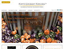 Tablet Screenshot of popyspopcorn.com